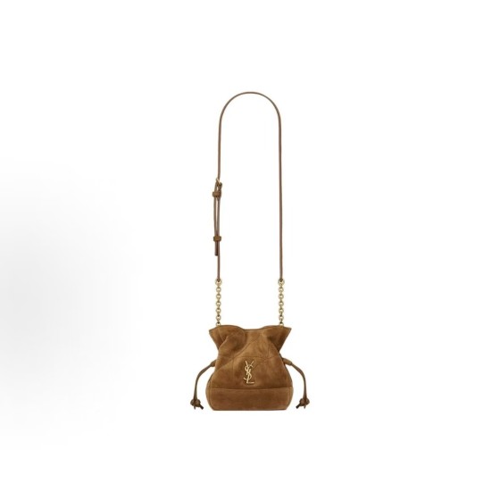 SAINT LAURENT Jamie Small lucky Bag, golden hardware accessories crossbody bag, Mini Women\'s caramel Cognac color